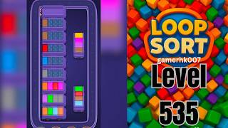 Loop Sort Level 535 Walkthrough Solution 