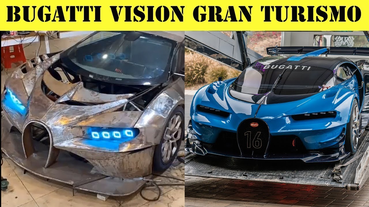 Download Bugatti Vision Gran Turismo Replica Full || Old Audi to Bugatti Vision Full restoration