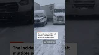Over 100 vehicles collide in Michigan pileup | REUTERS