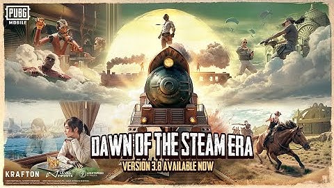 Train in PUBG Mobile - New Update Version 3.8 - Dawn of the steam era |
