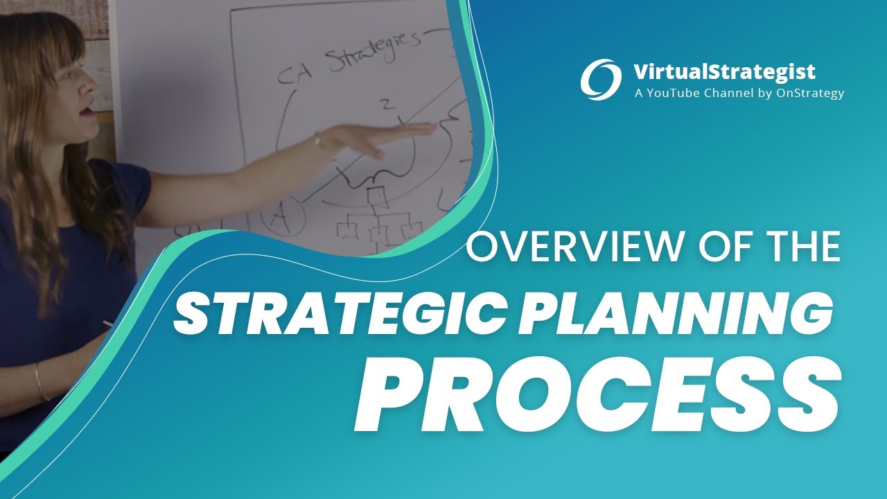 กระบวนการ วางแผน เชิง กลยุทธ์ strategic planning process  2022 New  Overview of the Strategic Planning Process