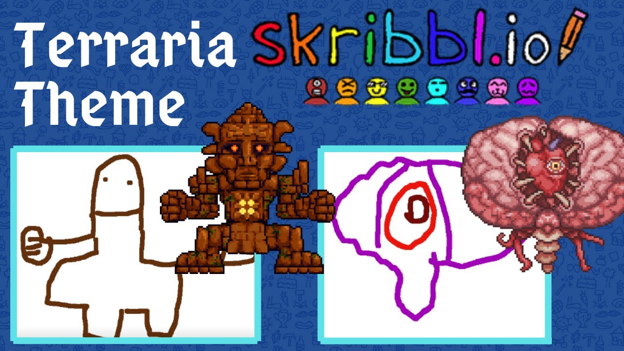 Terraria clicker. Террария ио ио. Terraria Theme discord. Skribbl io рискнул=и.