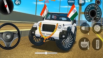 Modified Mahindra Thar Car Games: Indian Cars (Gadi Wala Game) - Car Game Android Gameplay 2025