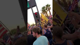 Anti blm protest Warner & gilber