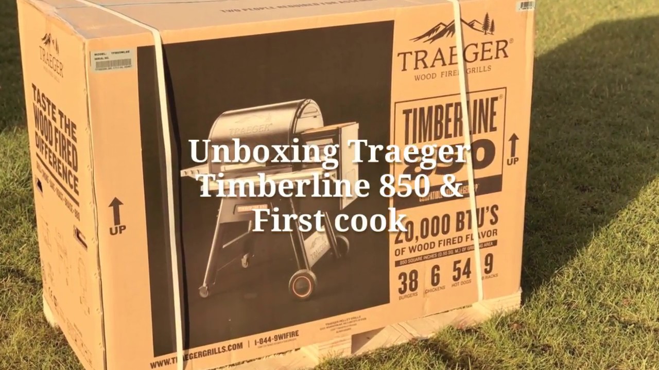Unboxing Traeger Timberline 850