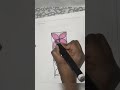simple saree border #art #crafty artist # short video #art loom studio #painting #craft idea