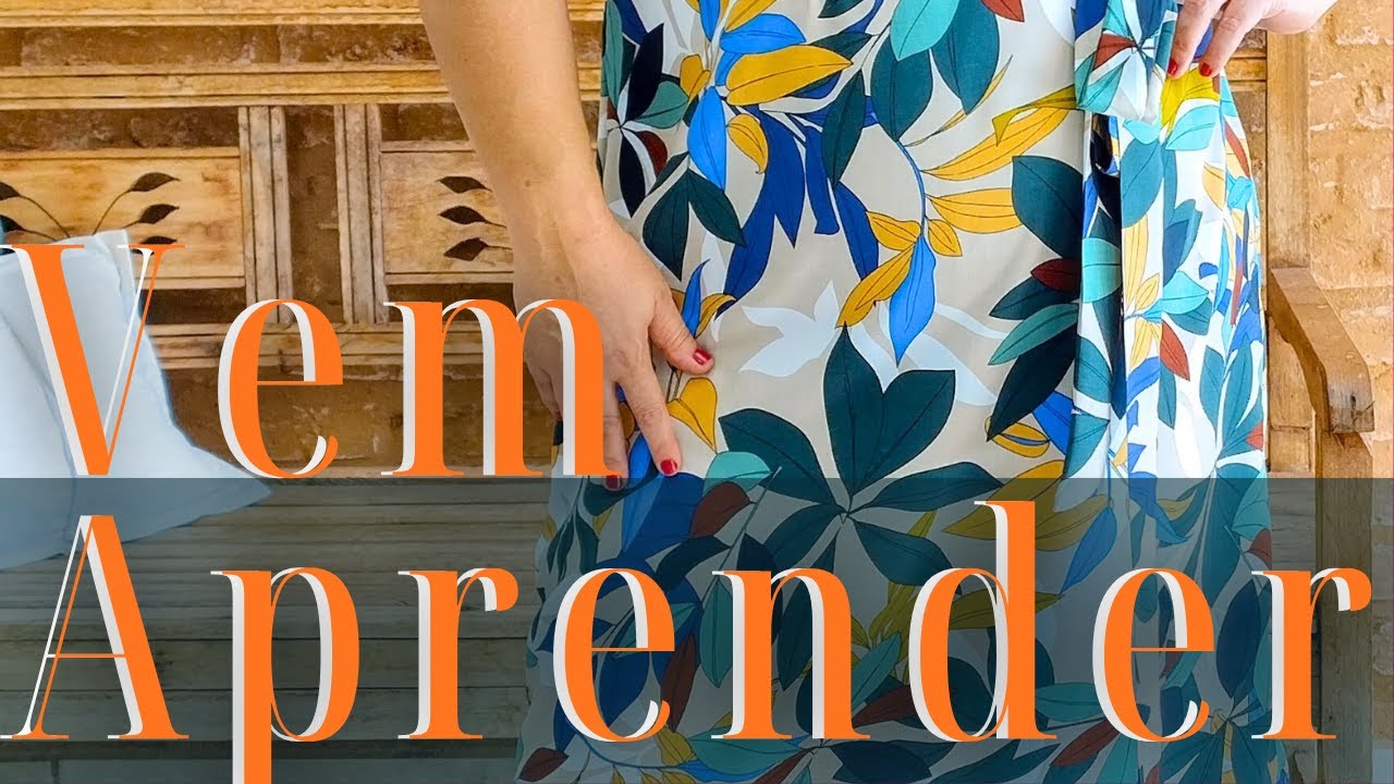 ESSE PASSO A PASSO DE VESTIDO AJUSTÁVEL VOCÊ CONSEGUE FAZER   VEM APRENDER