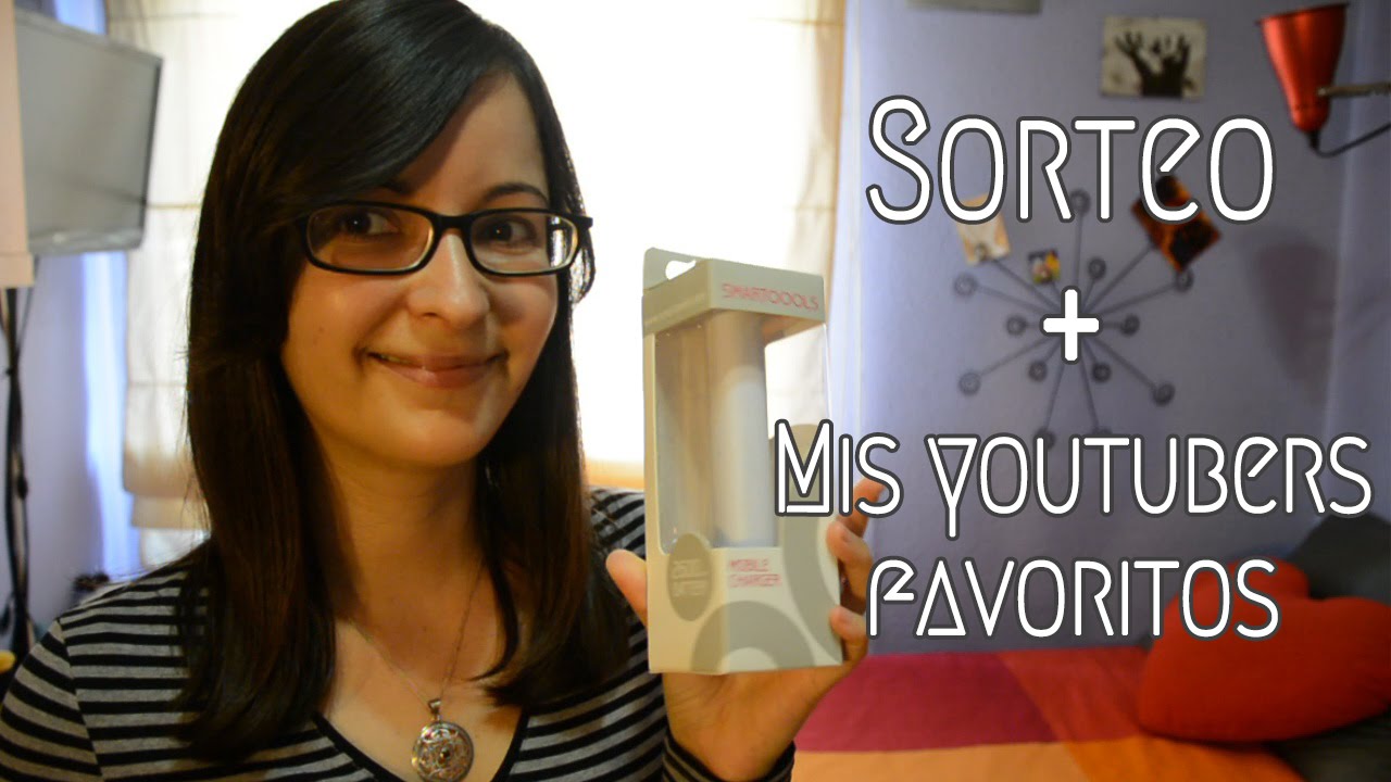 vlogs in spanish SORTEO + MIS YOUTUBERS FAVORITOS (CERRADO) | LauVlogs