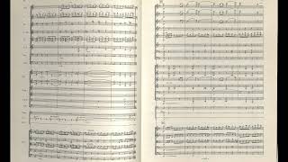 HEINO ELLER - Symphony No. 3 (Score Video)