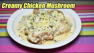Creamy Chicken Mushroom! Simple na Mukhang Sosyal at Mura Pa! Napakasarap Nito!