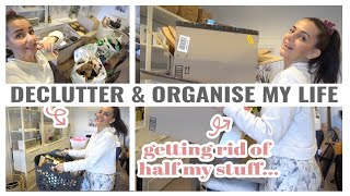 DECLUTTER &amp; ORGANISE MY LIFE - Getting Rid of half my stuff in one week!!!  || THE SUNDAY STYLIST