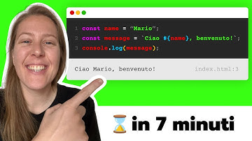 Inserire delle variabili all’interno di stringhe per renderle dinamiche | Tutorial ITA