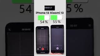 iPhone 13 vs. Xiaomi 12 Battery Test 🔋Subscribe for more ✌🏼