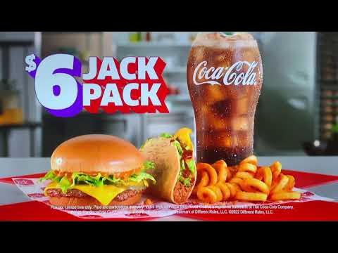 Documento mostaza sitio Jack in the Box NEWEST TV commercial “ $6 Jack Pack “ - YouTube