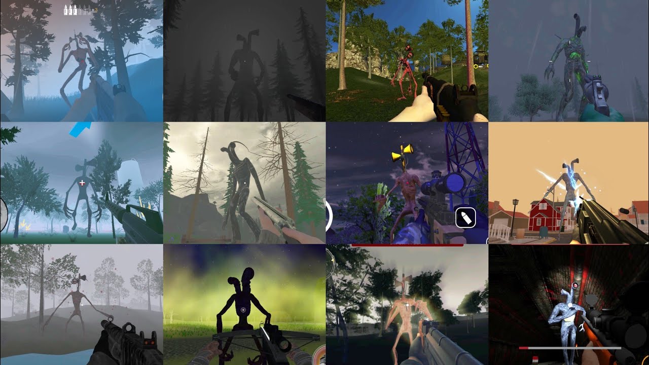 Siren Head vs Pipe Head new attack and kill เปรตหัวลำโพงปะทะเปรตหัวท่อ