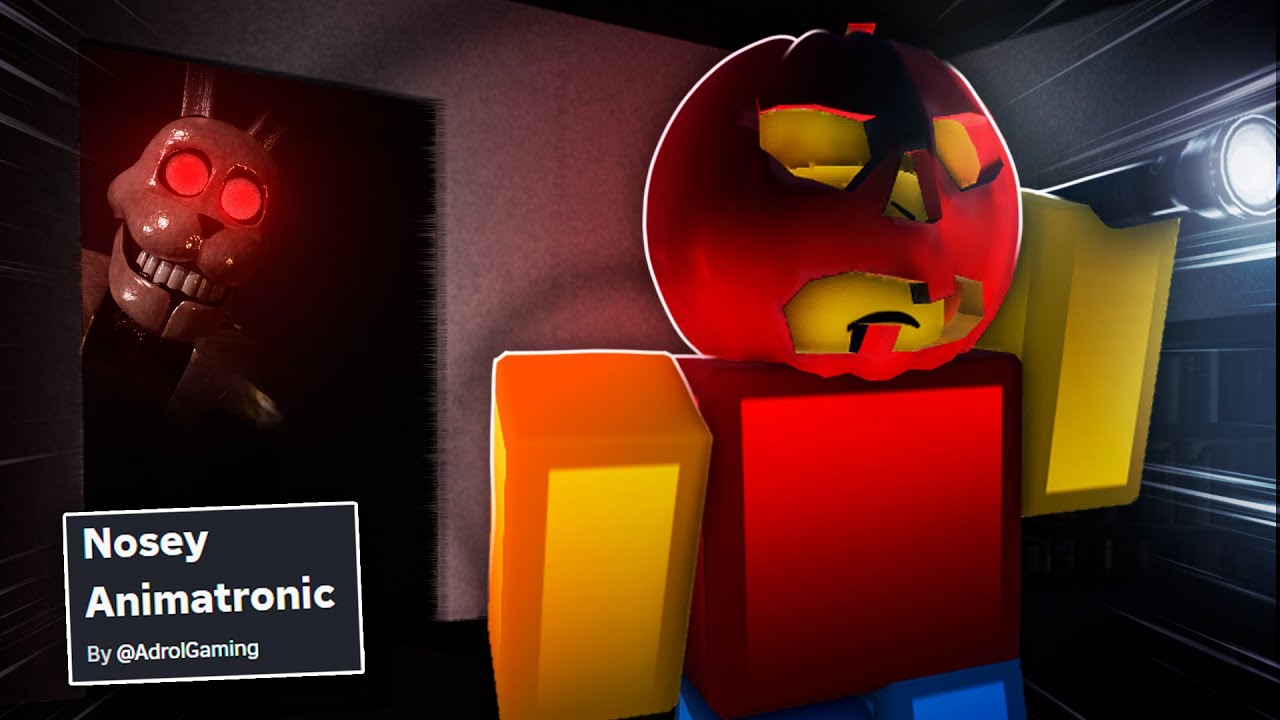 THE NOSEY ANIMATRONIC IN ROBLOX - YouTube