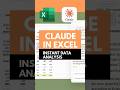 How to Analyze Excel Data with Claude in Excel in 45 Seconds