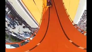 Dead Loop Race at the X Games Extreme Sports Festival in Los Angeles