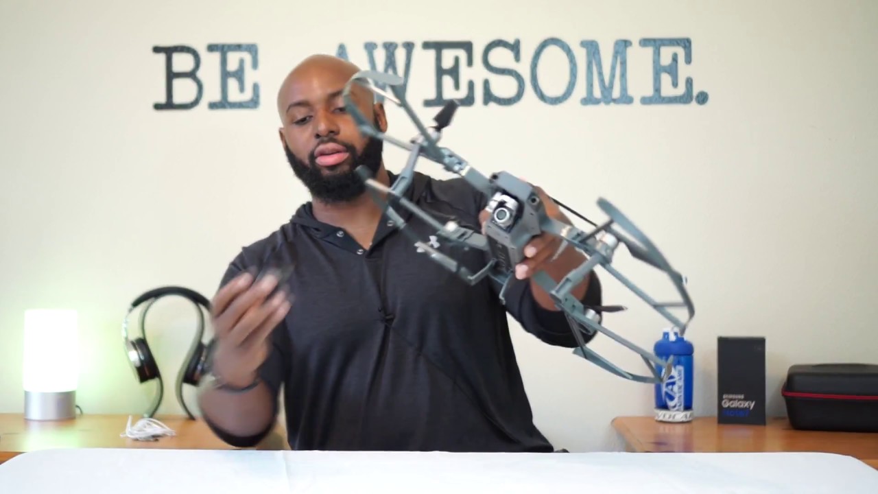 DJI Mavic Pro: Prop Guards Landing Gear & Cimble cover MUST HAVE Accessories