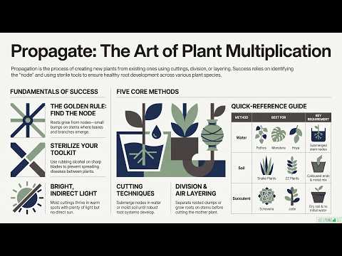 Houseplant Propagation Video Guide
