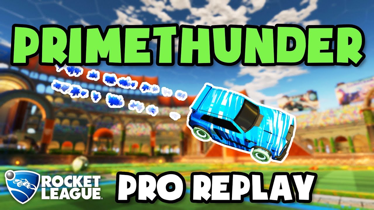 primethunder Pro Ranked 2v2 POV #35 - Rocket League Replays