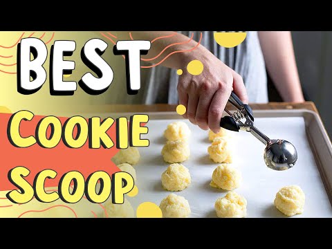 HOMURE H Cookie Scoop Set - Include 1 Tbsp/ 2 Tbsp/ 3Tbsp - 3 PCS Cookie  Scoops for Baking - Cookie Dough Scoop - Made of 18/8 Stainless Steel