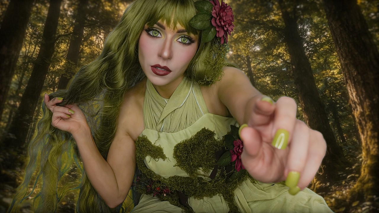 Stay Still...Let Me Heal You 🌿 Forest Nymph ASMR Roleplay