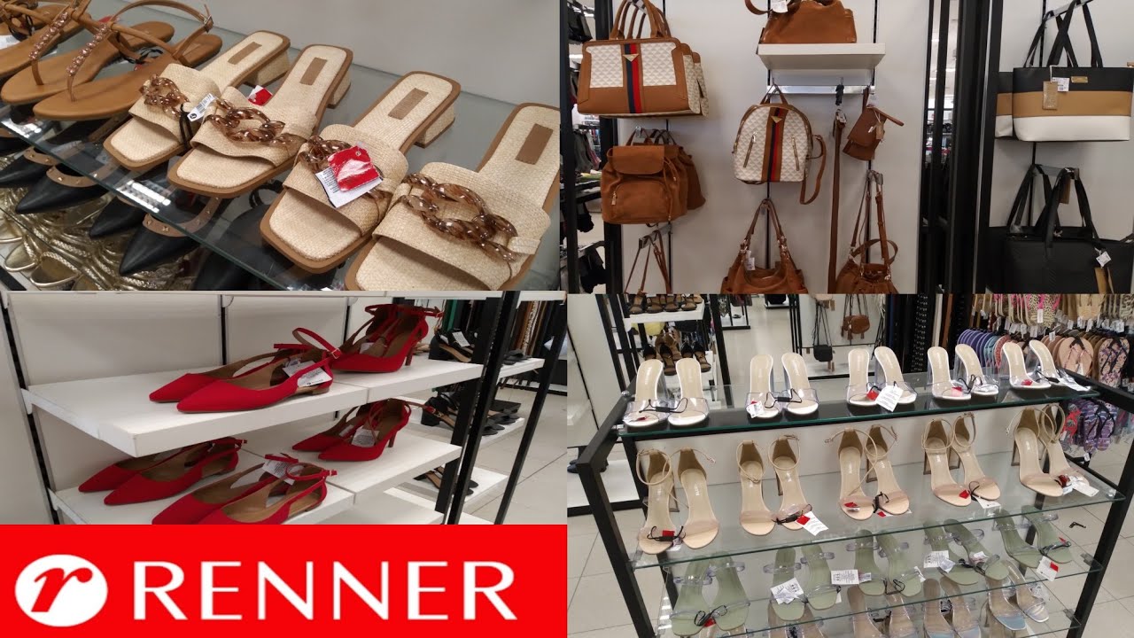 TOUR NA RENNER | CALÇADOS E BOLSAS | #compras #comprinhas #liquida - YouTube