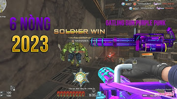 6 Nòng Tím 2023 GATLING GUN PURPLE PUNK CF