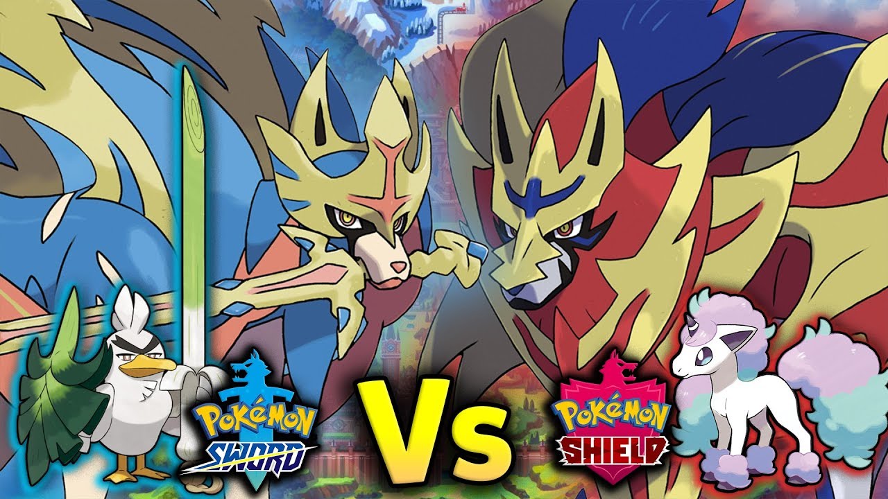 What's The Difference Between Pokémon Sword And Shield? Which Should You  Buy? - All Version-Exclusive Pokémon And Gym Leaders