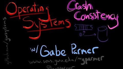 GWU OS: Crash Consistency