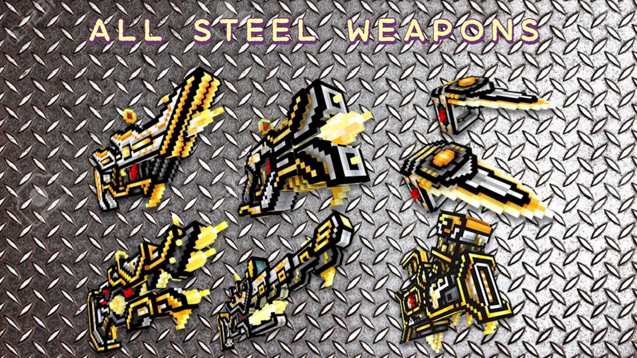 Using All Steel Weapons - YouTube