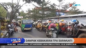 Sampah Menggunung, Dampak Dari Kebakaran TPA Sarimukti - Fakta Terkini