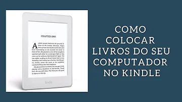 Como passar livro pro Kindle sem USB?