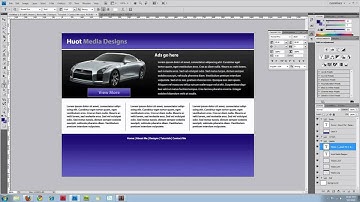Photoshop Website Layout Tutorial -- Part 3