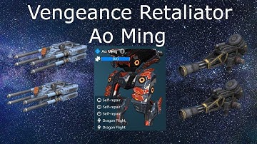 Vengeance Retailator Ao Ming. War Robots Test Server.