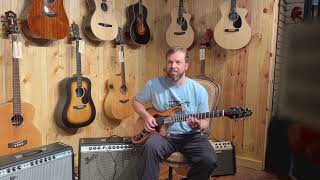 Rick Turner Guitars Electroline Guitar Demo
