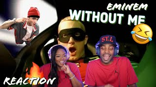 EMINEM "WITHOUT ME" REACTION | ASIA'S FIRST TIME LISTENING TO THIS...😳🤣