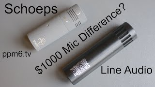 Schoeps  MK4 v Line Audio CM4 The $1000 Dollar Mic Difference?