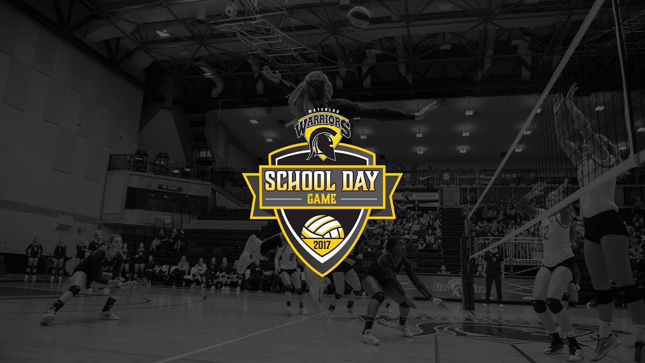 UWaterloo Warriors Women's Volleyball School Day