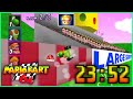 Mario Kart 64 150cc All Cups (Skips) Shortcut Speedrun 23:52 (Former WR)