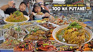 100 na PUTAHE na may “Sinigang na BUNGO ng BABOY at DINAKDAKAN!”, GRABE ang daming ULAM CARINDERIA! by TeamCanlasTV - Manyaman Keni! 410,928 views 4 months ago 34 minutes