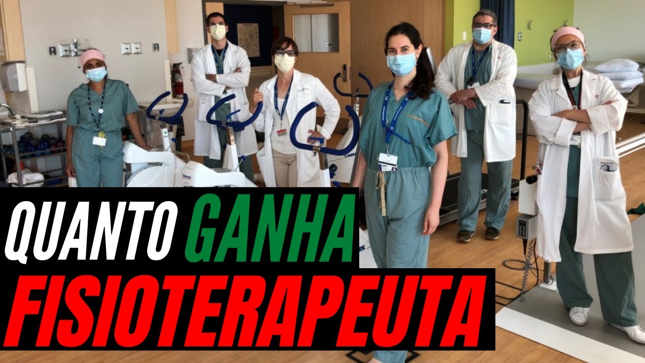 QUANTO GANHA UM FISIOTERAPEUTA E O SALÁRIO INICIAL. - YouTube