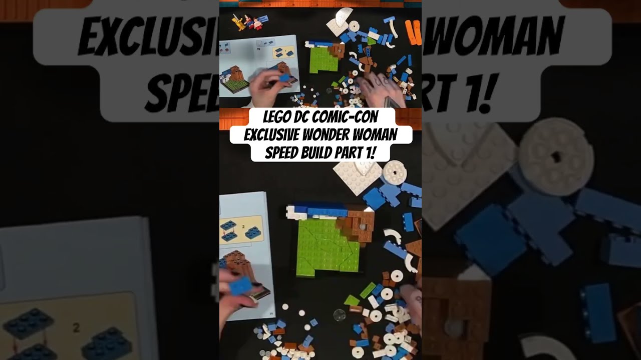 Lego wonder woman comic con hotsell