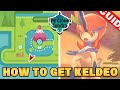 How To Catch KELDEO in Pokemon CROWN TUNDRA DLC