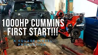 1000hp cummins 12v | 6.1l STROKER | first start