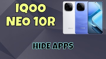 Hide Apps on iqoo neo 10r Easily | Unhide Apps & Set Privacy Permissions