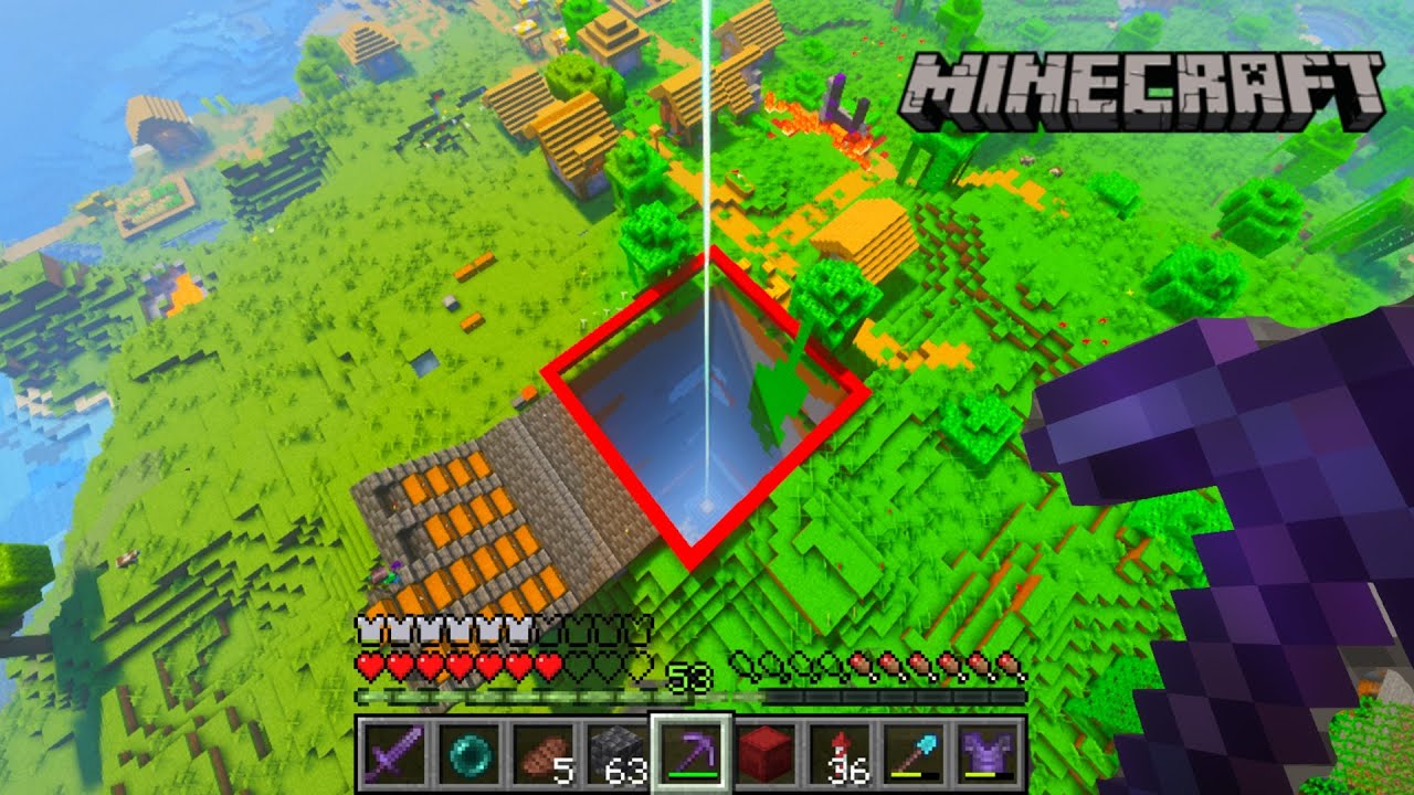 I MINED AN ENTIRE CHUNK IN MINECRAFT AND GOT ____ DIAMONDS 