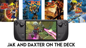 Jak and Daxter is AMAZING on the Steam Deck