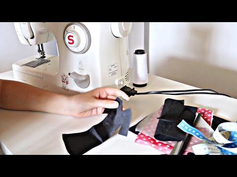 ASMR: COSTUREIRA ROLEPLAY (sons de tecidos,maquina de costura)